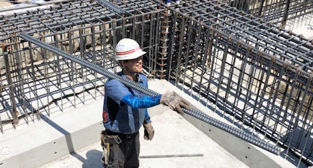 鉄筋工事 ／ 山口 裕二さん